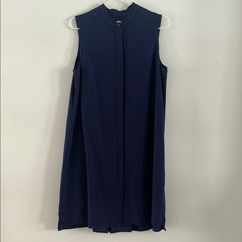 Anne Klein linen shift dress